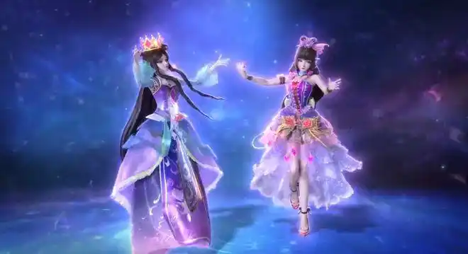 叶罗丽王默和罗丽的黑化造型曝光服装配色和梦公主有一拼