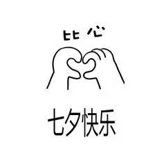 心2七夕快乐表情图斗图表情