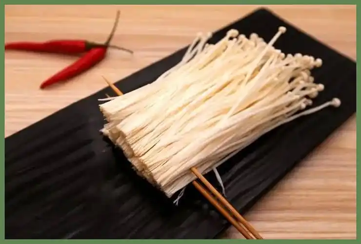 烧烤金针菇串图片大全集