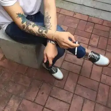 社会纹身男生头像 高清好看的帅气社会头像男生带纹身