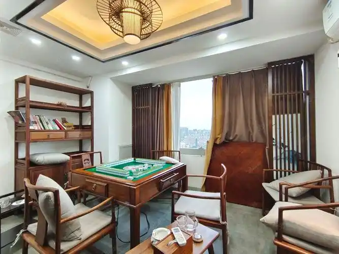 茶馆 直播间 棋牌室 120平5间棋牌室!