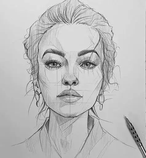 素描人物头像素描人物头像的绘画技巧和步骤