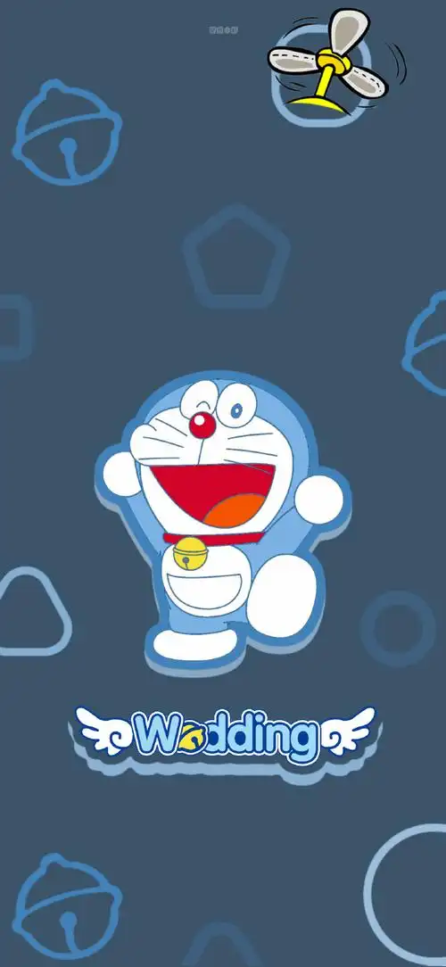 哆啦a梦蓝胖子#可爱壁纸