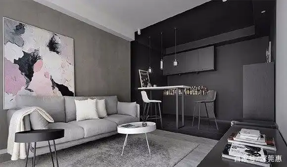 客厅装修沙发颜色不会选,用灰色布艺沙发不会错,百搭效果好!