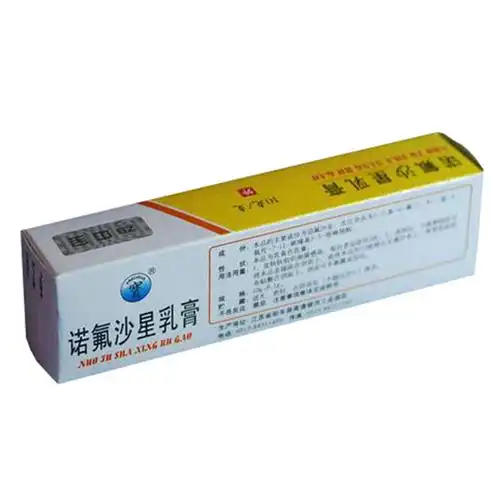 诺氟沙星乳膏(达舒宝)具有抗感染作用,可用于治疗细菌感染性皮肤病如