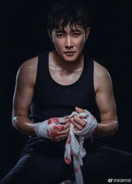 沁血的绷带,汗湿的头发,喷张的肌肉……还有最让人无法抗拒的是—罗晋