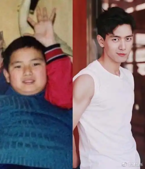 男明星胖瘦的差距彭于晏帅到巅峰高晓松像换了一张脸