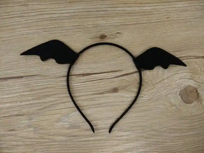 万圣节小恶魔翅膀发箍吸血鬼蝙蝠发饰手工小精灵cos发饰