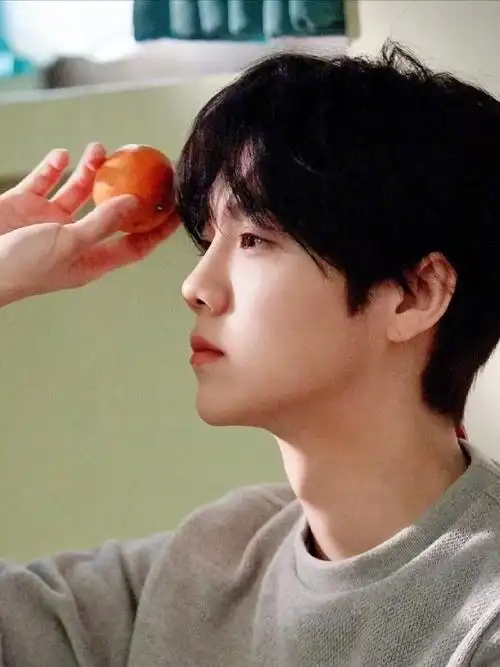 鹿晗侧颜随拍五宫格