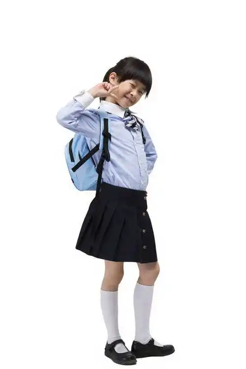 背,一个人,学生,站,竖图,彩色,室内,白天,留白,抠图,白色背景,侧面