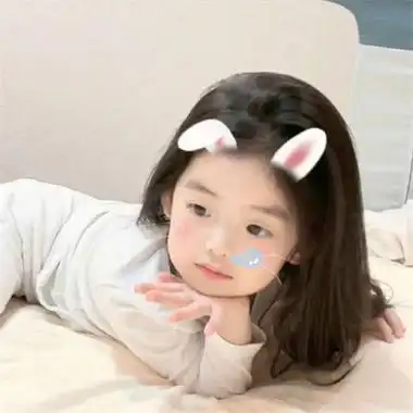 呆萌可爱的萌娃头像合集 超高清的可爱小女孩头像_女生头像_美头网