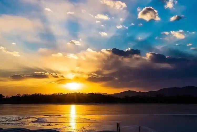 描写晚霞的唯美句子