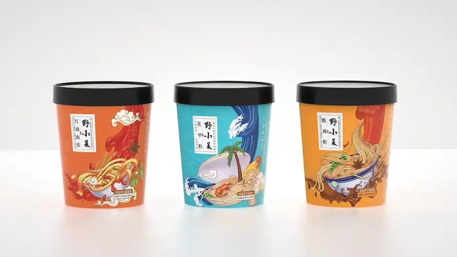 野小呆 酸辣粉包装