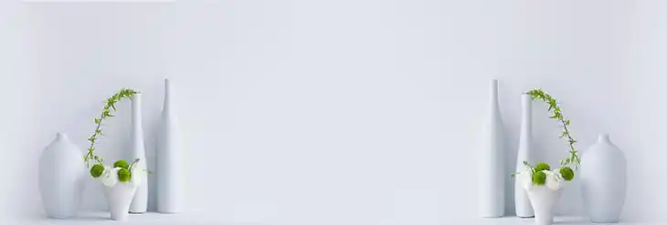 现代简约纯色白色小清新素雅家居装饰海报背景