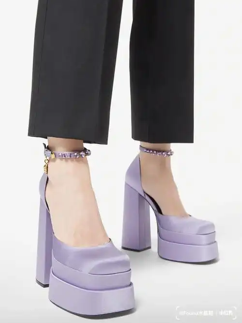 versace美杜莎aevitas防水台高跟鞋