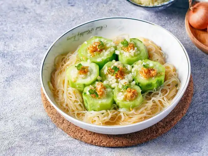 粉丝蒸丝瓜的做法