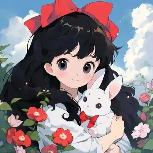 动漫可爱卡通女生头像 | 高清温柔浪漫_网络