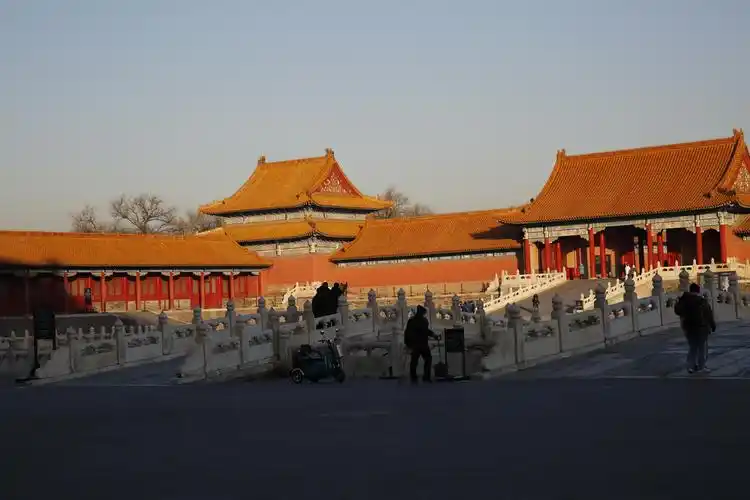 冬季游览北京故宫