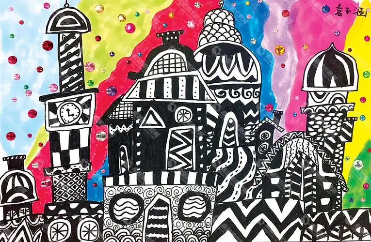 袁子涵优秀儿童画作品集