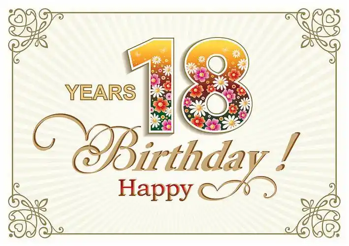 男同学十八岁生日贺卡 十八岁生日贺卡