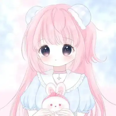 头像卡通女呆萌可爱少女心111张_女生动漫头像_头像屋