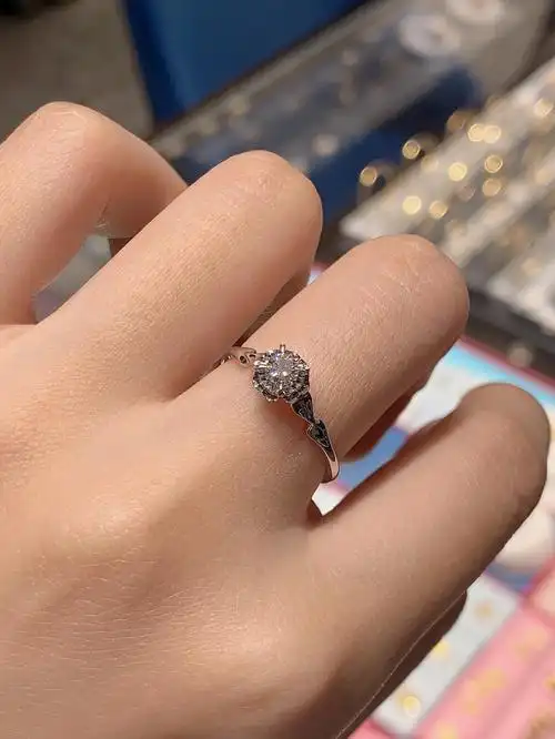 周大福钻戒分享太喜欢我的七夕礼物啦