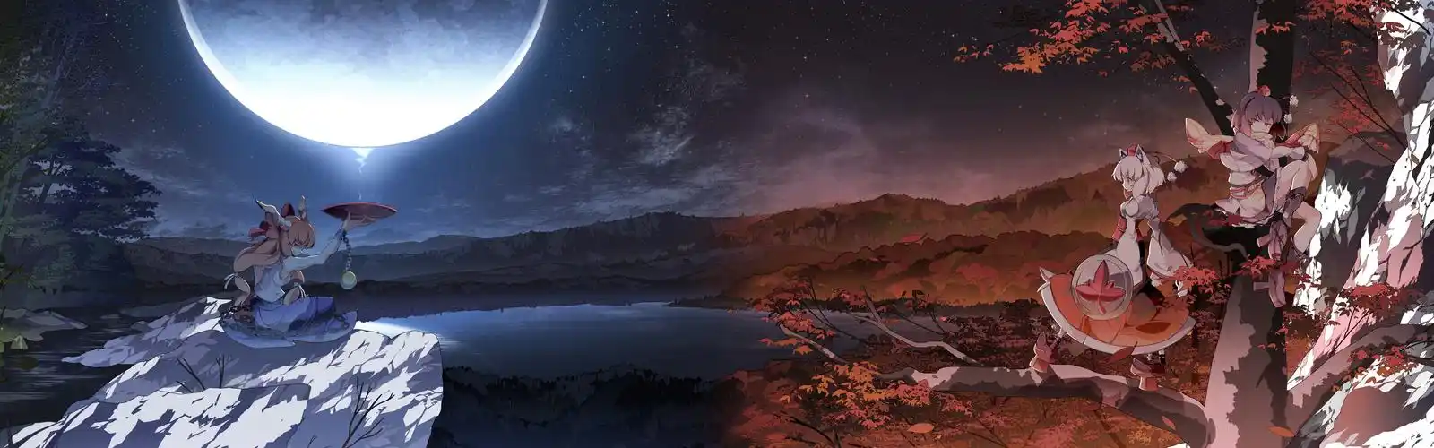 3840x1080双屏壁纸给一些双屏的同学