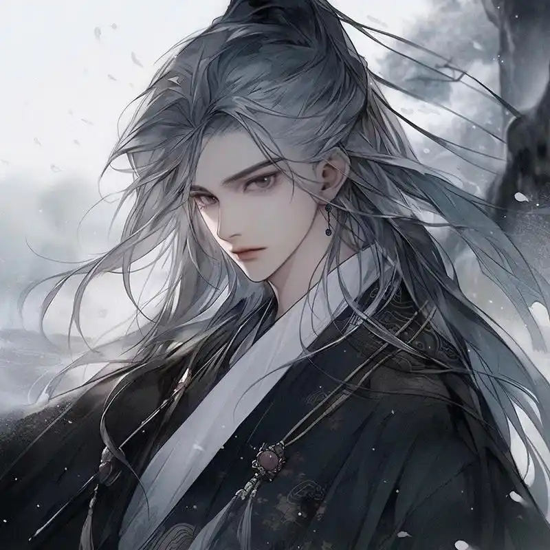 帅气高冷黑衣小哥哥|古风头像|男生头像