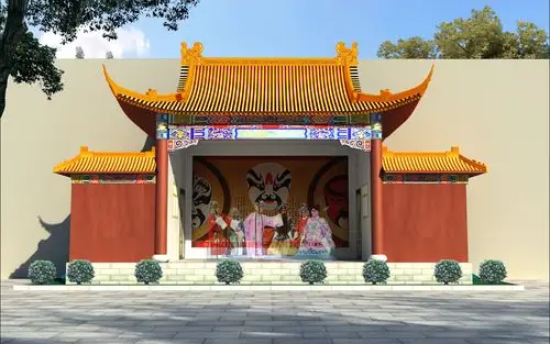 戏台效果图