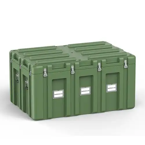 野战器材空投箱安全防护箱设备仪器绿色滚塑箱