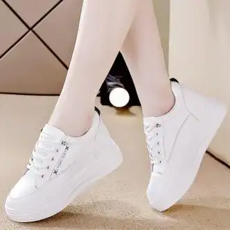 xyoung小白鞋女款夏季新款厚底内增高运动防滑舒适百搭休闲板鞋361