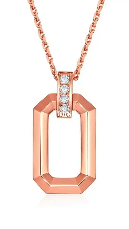 周大生珠宝万象之境钻石项链