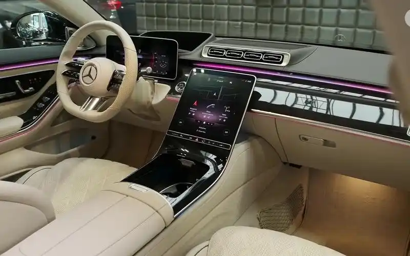 超清实拍全新换代2021款奔驰s400超豪华内饰谁顶得住