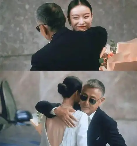 倪妮婚纱造型曝光瘦如纸片气场状似超模和陈道明cp感很强