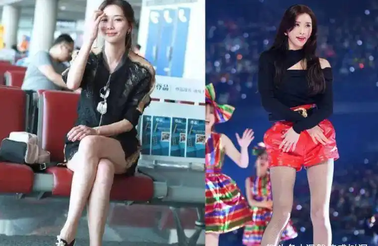 可在婚后,林志玲就显得保守多了,开始喜欢穿宽松的上衣和长裙,包裹得