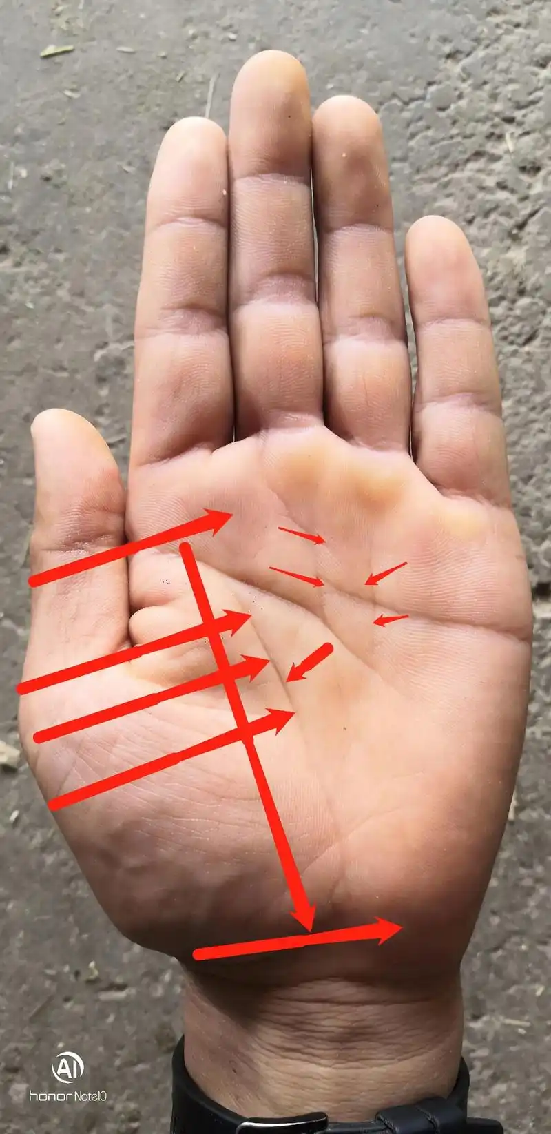 随喜解答手相.为缘主解答手纹,今年35岁,我断其离婚命,应验 - 抖音