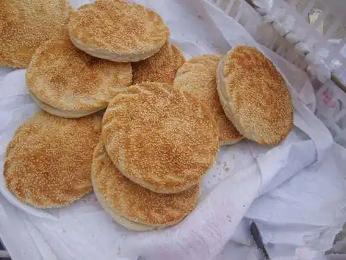 菏泽单县大烧饼 正宗农家手工制作芝麻烧饼 一份10个起包邮