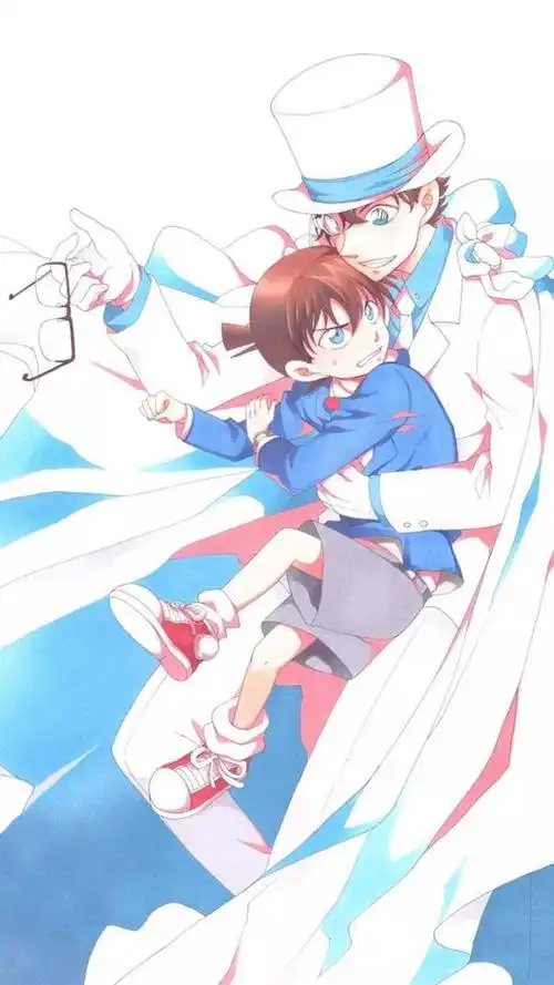 侦探柯南:工藤新一是主角,可是在作者心中,却超不过这个人设_怪盗基德