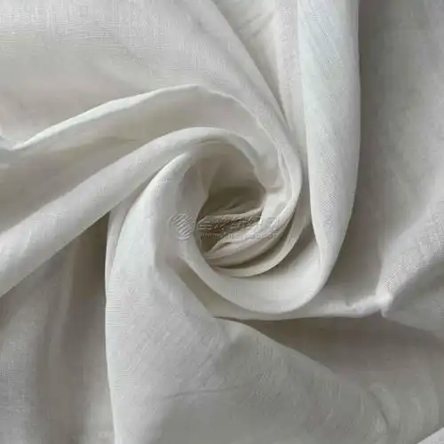 直供60s苎麻棉面料半漂布家纺用布印花靠枕窗帘时尚面料布