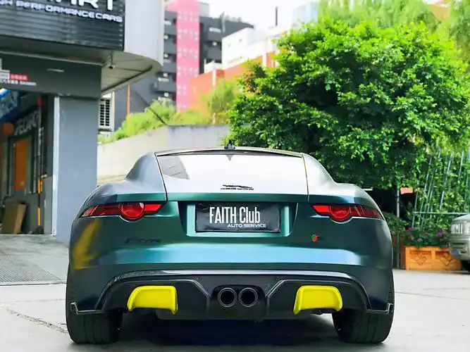 这个颜色很特别捷豹ftype改装分享