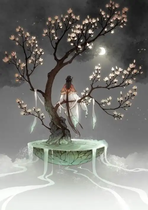 古风美女背影壁纸青衫烟雨客似是故人来