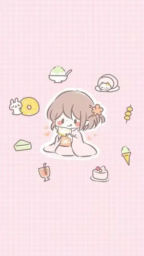 日系甜甜少女心o_手机壁纸_动漫卡通手机壁纸_我要个性网