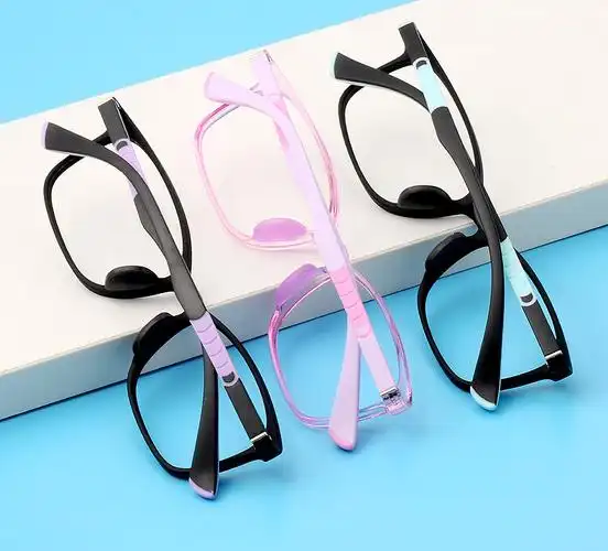 官方精品青少年眼镜框硅胶轻中学生近视防蓝光配镜男女大童可配有度数