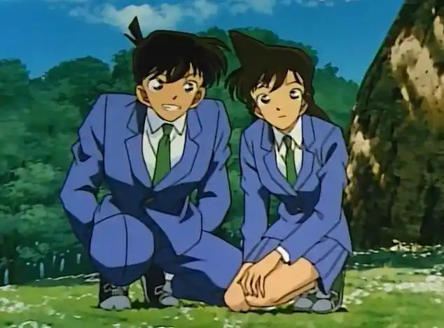 一些新一和小兰的照片