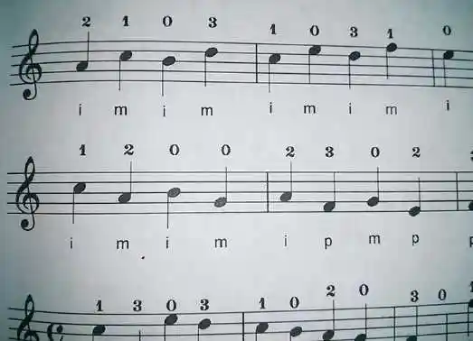 又好听的句子_请问37键电子琴可以弹出图中1～12的五线谱上的音符吗?