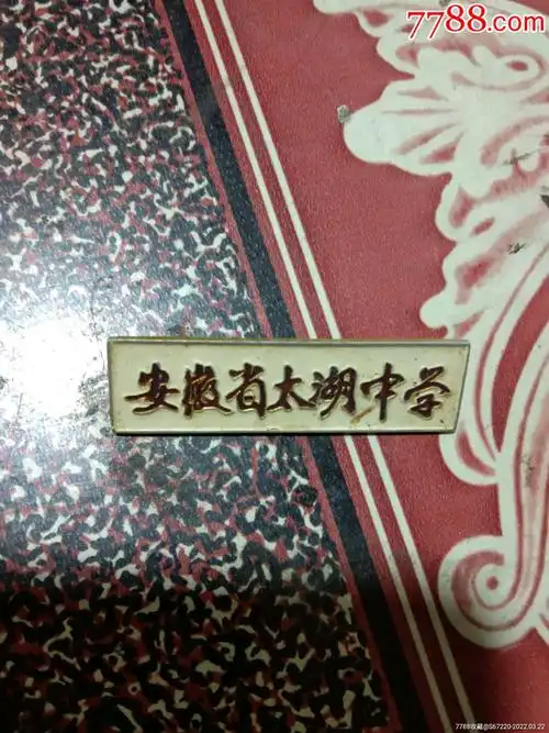 老校徽安徽省太湖中学