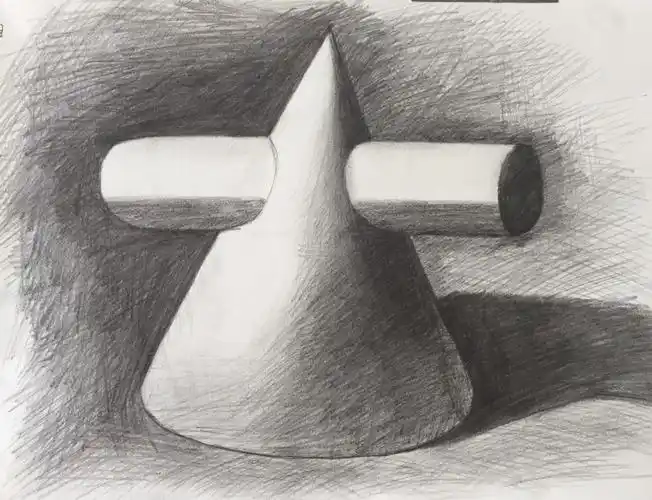 幼师一年级素描绘画作品大赛