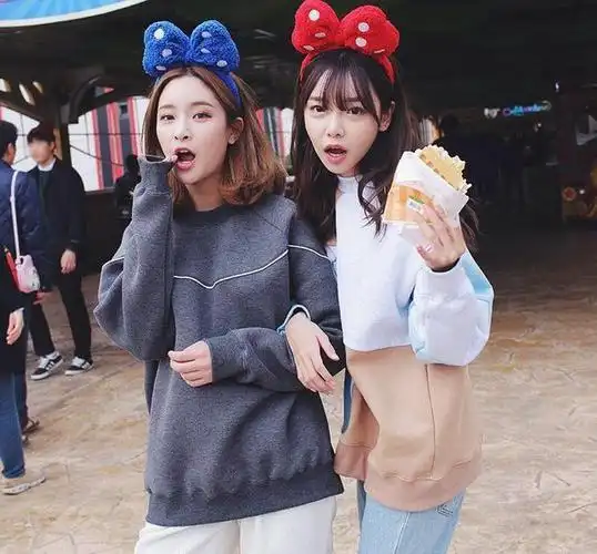 拒绝一模一样, 这样穿搭才叫闺蜜装