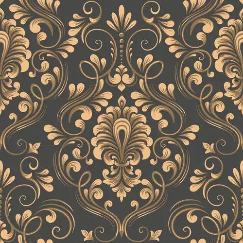金色花纹无缝背景图片,金色花纹,欧式花纹,传统图案,高档背景,古典