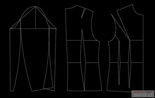 求一女装衣身结构基图要带胸省的哈给20币币